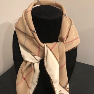Burberrys Silk Scarf